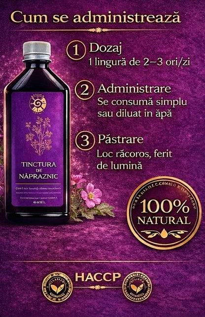 Tinctură de Năpraznic – Sănătate Feminină și Susținere Naturală | 500ml - Spiteria Vraciului