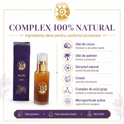 Ulei Natural pentru Varice și Circulație Venoasă – ALIN UCV - Spiteria Vraciului