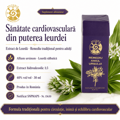 Remediu Natural Inimă și Circulație – ANIUL URSULUI | 30ml - Spiteria Vraciului