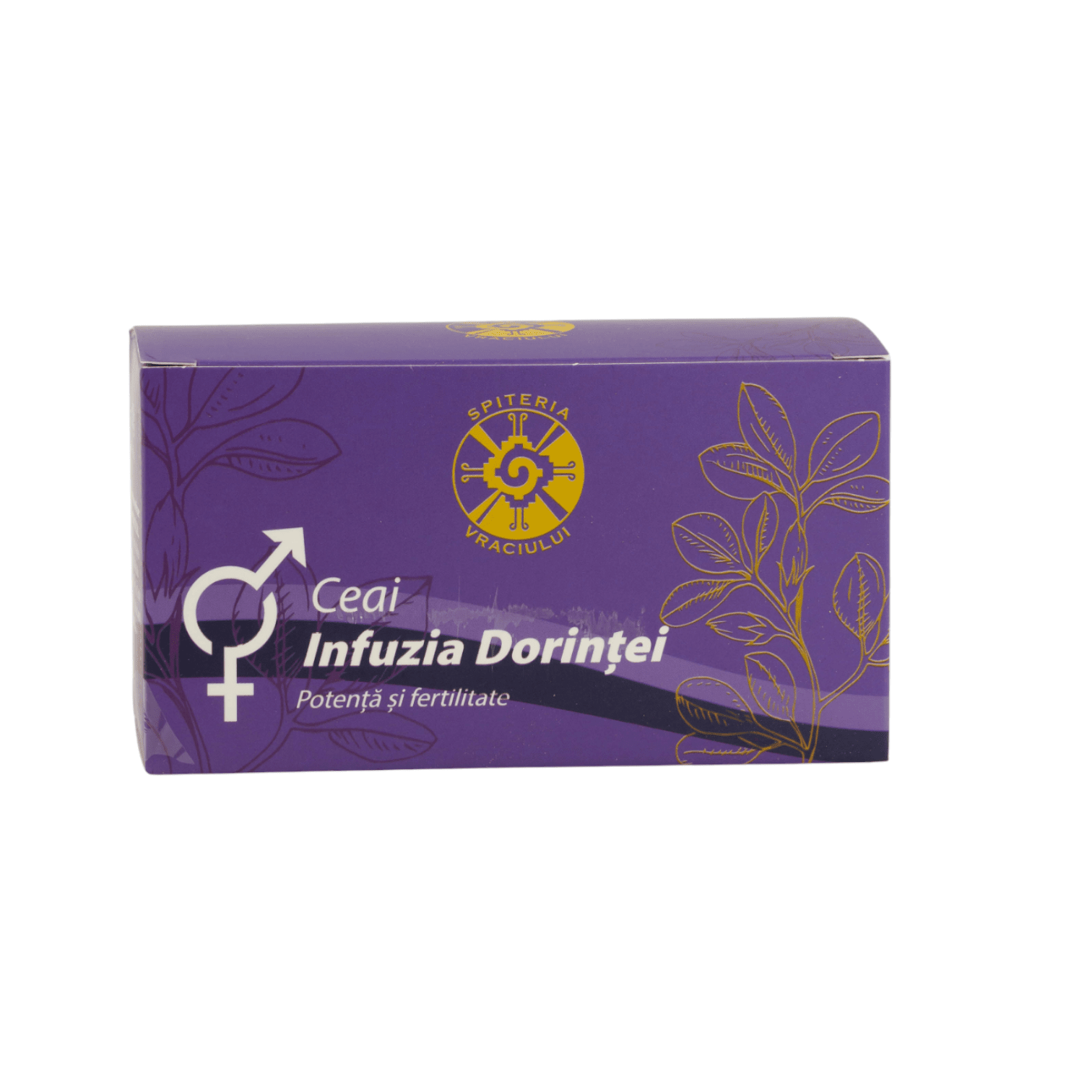 Ceai Natural Fertilitate și Potență – Infuzia Dorinței - Spiteria Vraciului