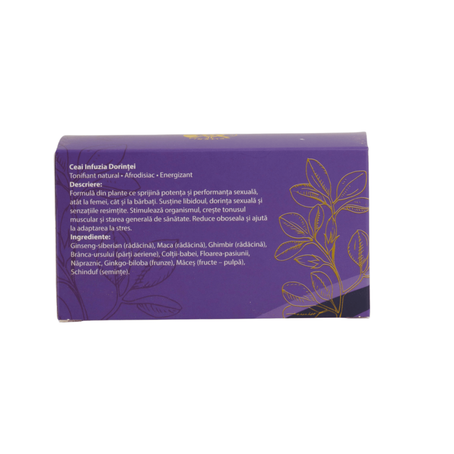 Ceai Natural Fertilitate și Potență – Infuzia Dorinței - Spiteria Vraciului