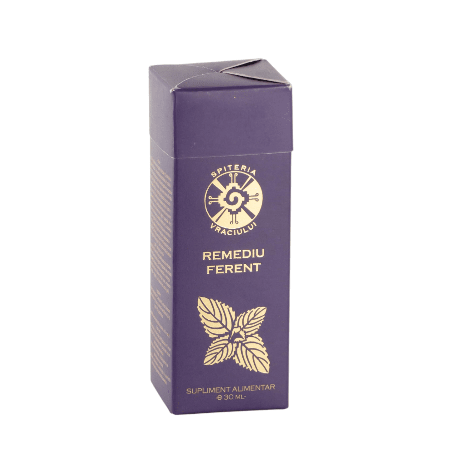 Remediu Natural Digestie și Diaree – Extract de Mentă FERENT | 30ml - Spiteria Vraciului