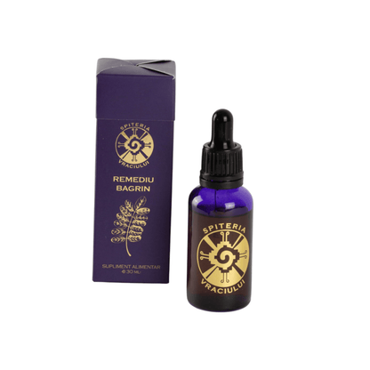 Remediu Natural Gastrită și Ulcer – BAGRIN | 30ml - Spiteria Vraciului