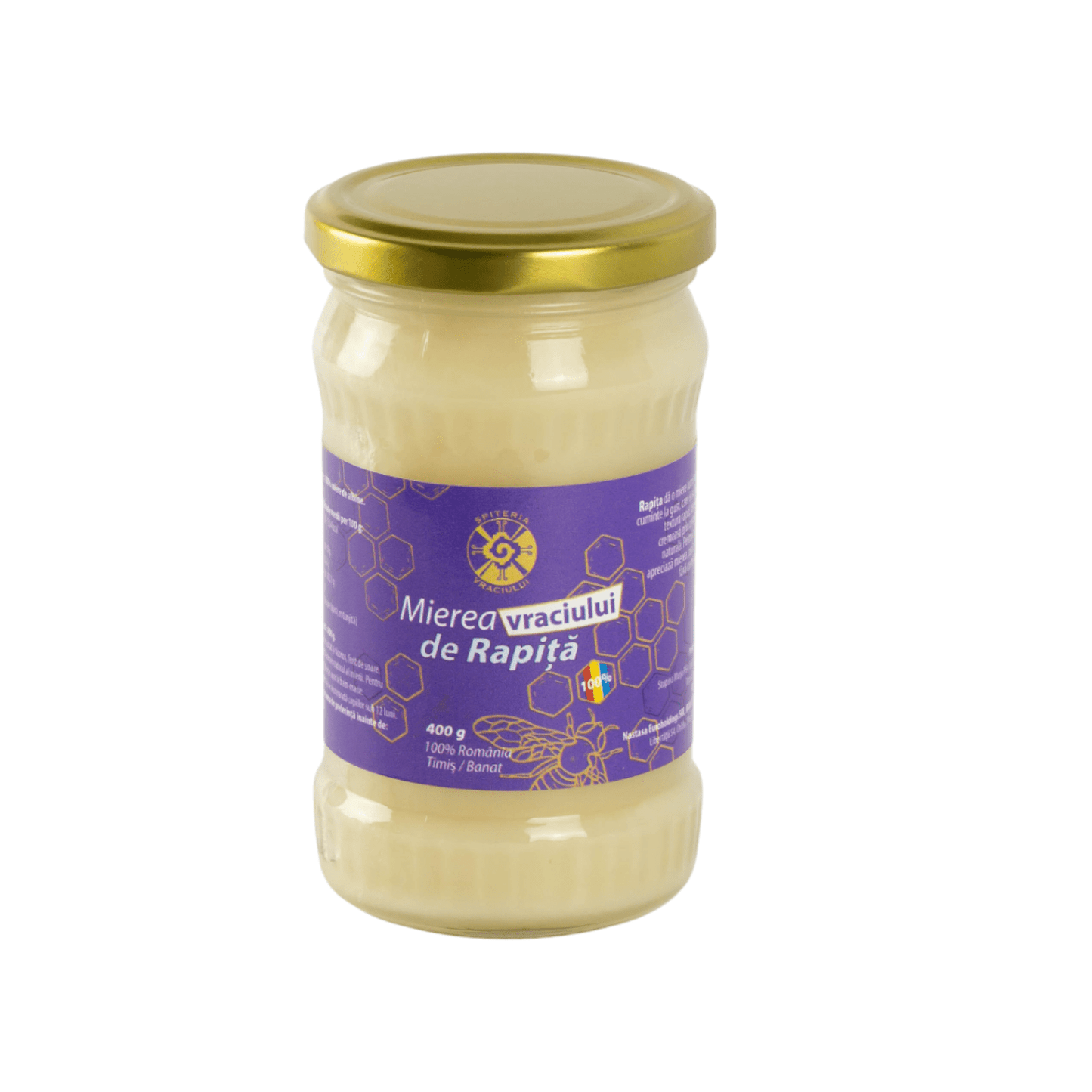 Miere de Rapiță Naturală – Mierea Vraciului | Miere Românească Crudă - Spiteria Vraciului