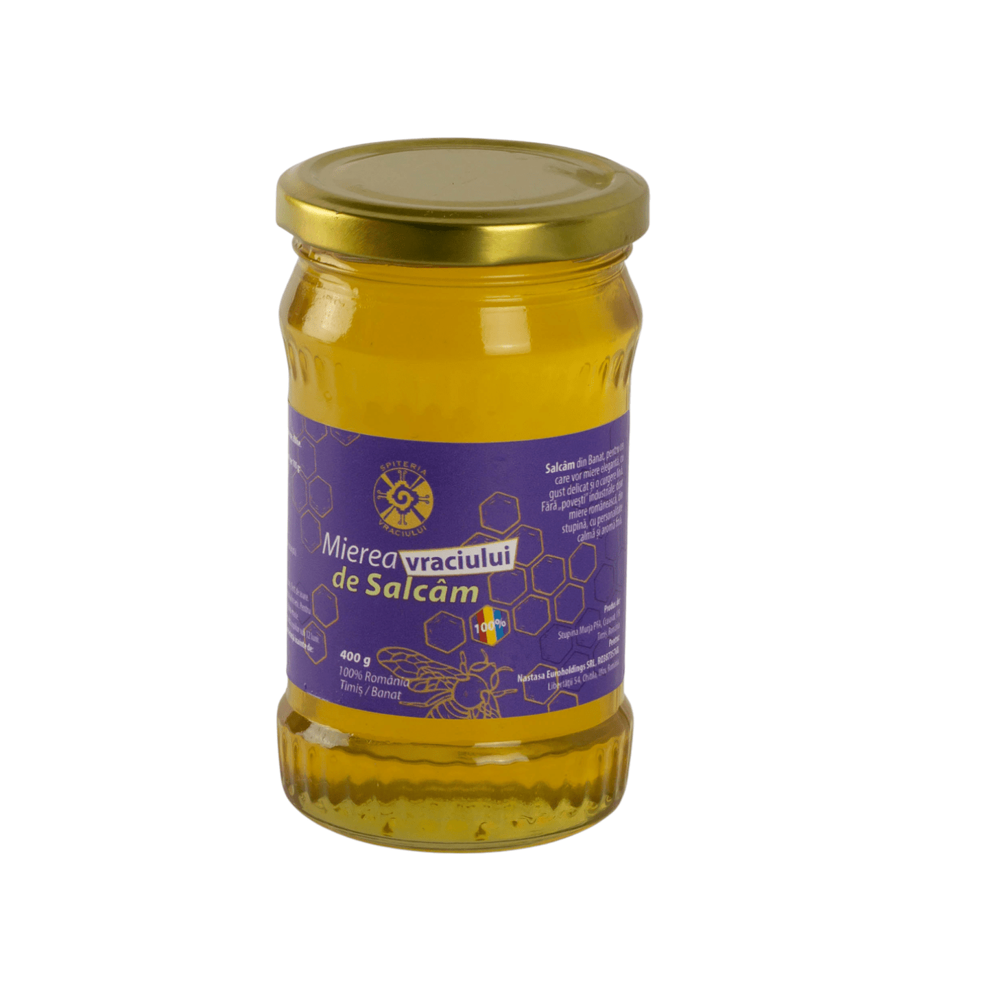 Miere de Salcâm Naturală – Mierea Vraciului | Miere Românească Lichidă - Spiteria Vraciului